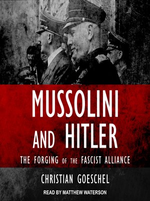 cover image of Mussolini and Hitler